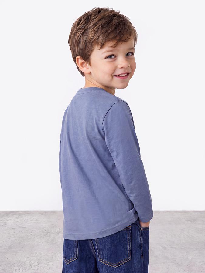 R&B Boys Blue Graphic Print Short Sleeves Tshirt