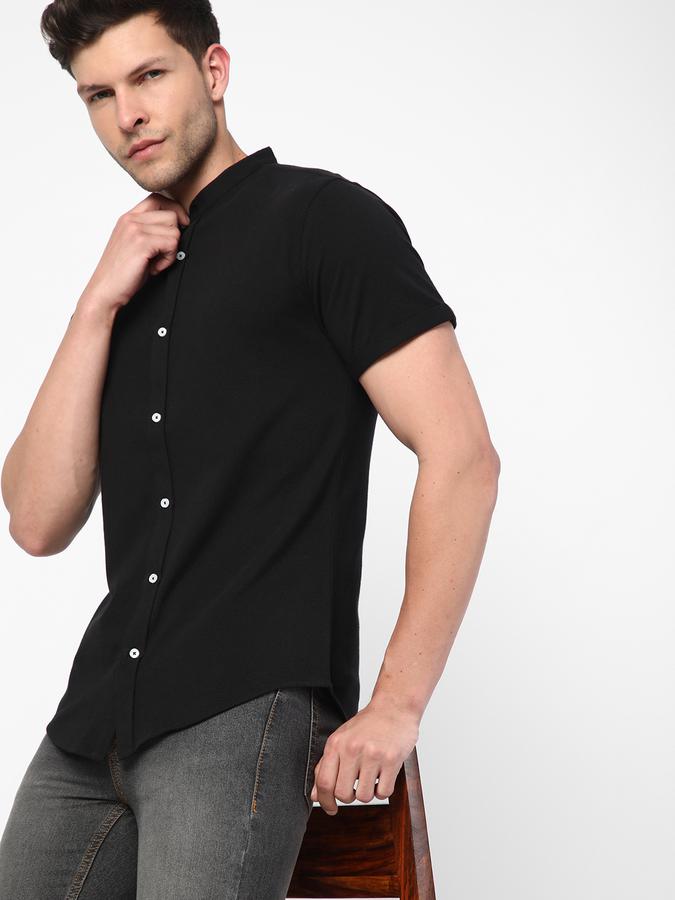 R&B Men Black Shirts image number 0