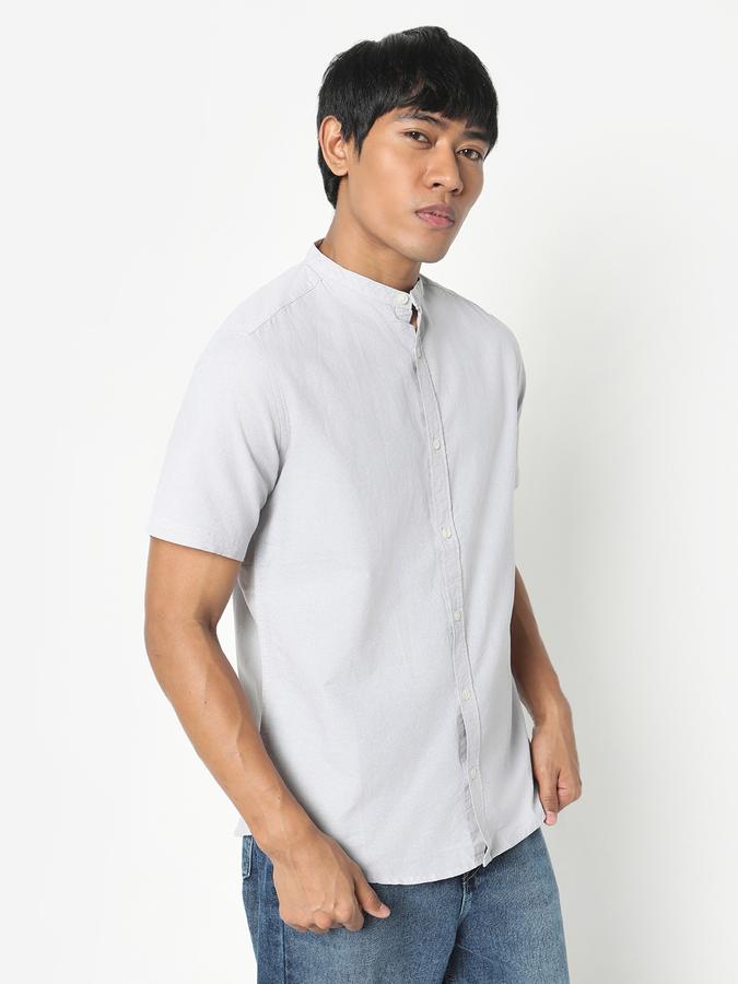 R&B Men's Solid Casual Shirt image number 2