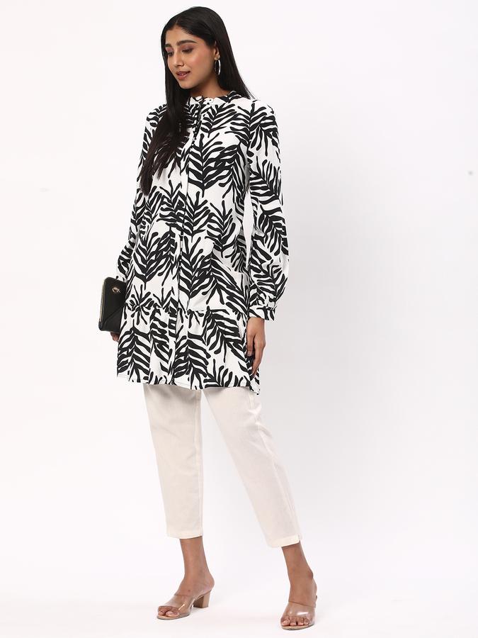 Women Floral Print Tunic image number 1