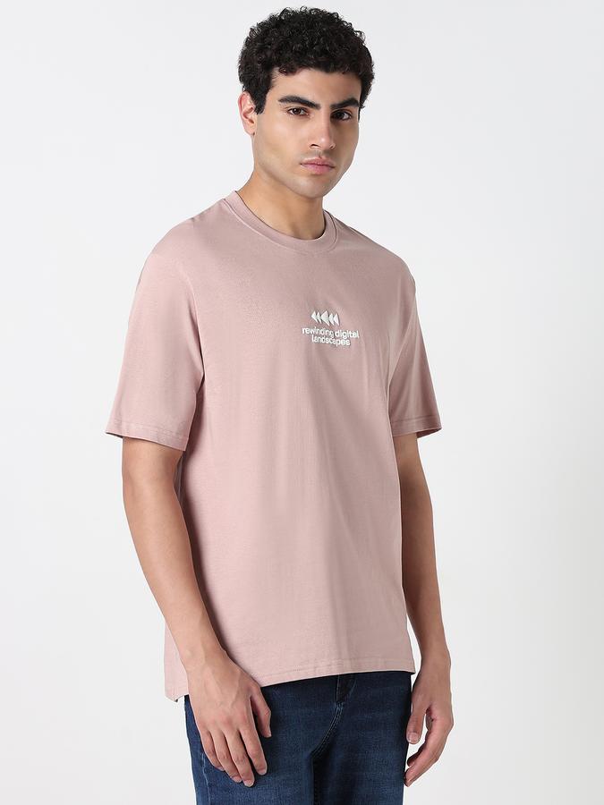 Printed Men Round Neck T-Shirt image number 2