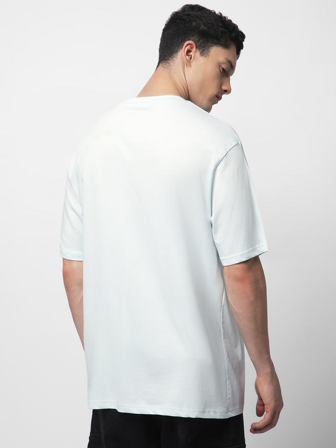 R&B MEN'S Graphic Printed T-Shirt with Crew Neck and Short Sleeves image number 2