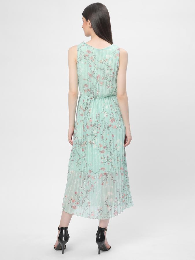 R&B Women's Pleated Midi Dress image number 2