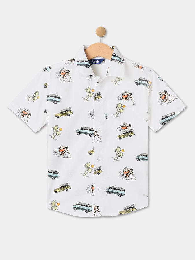 R&B Boy's Printed Shirt