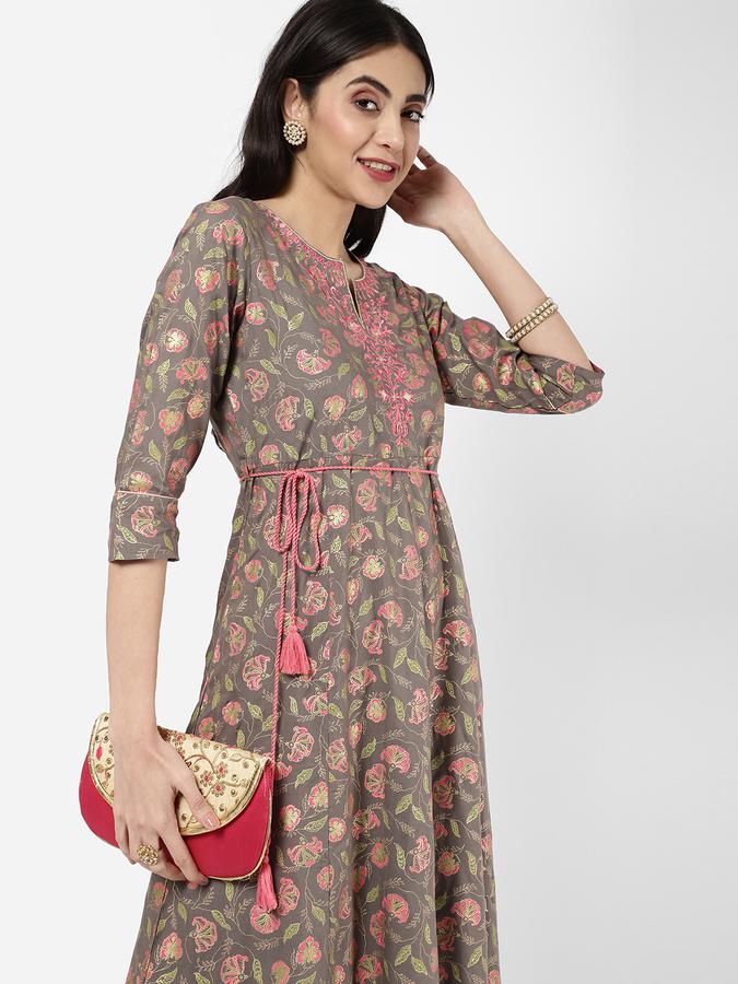 R&B Grey Women Kurtas image number 0