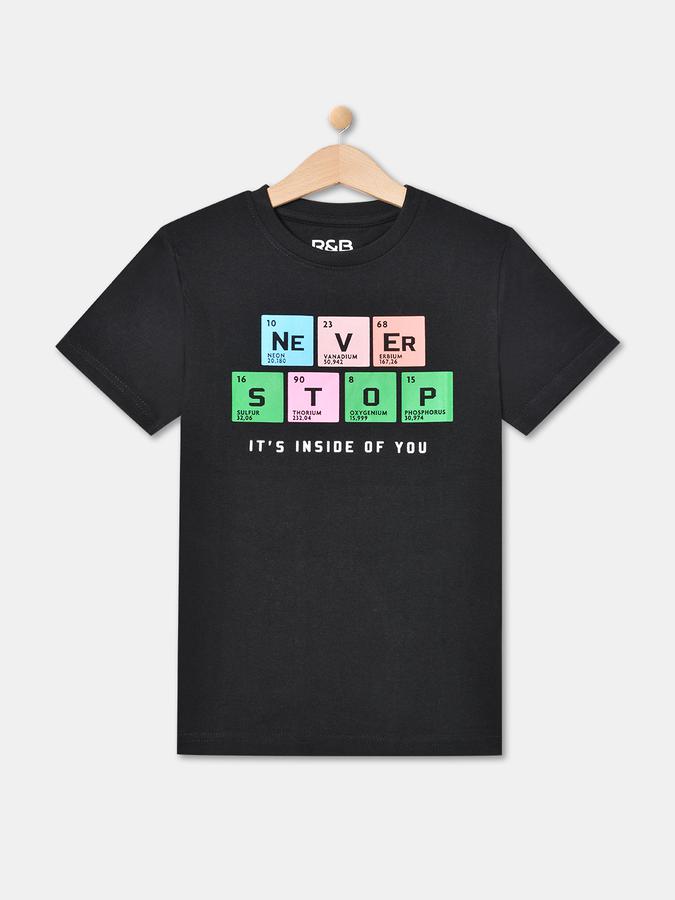 R&B Boys Black T-Shirts image number 0