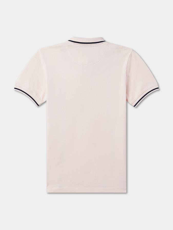 Boys Striped Relaxed Fit Polo T-Shirt image number 1