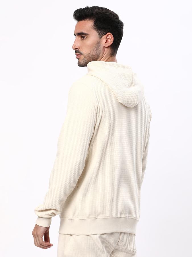 R&B Men's Structured Sweat Top With Hoodie image number 2