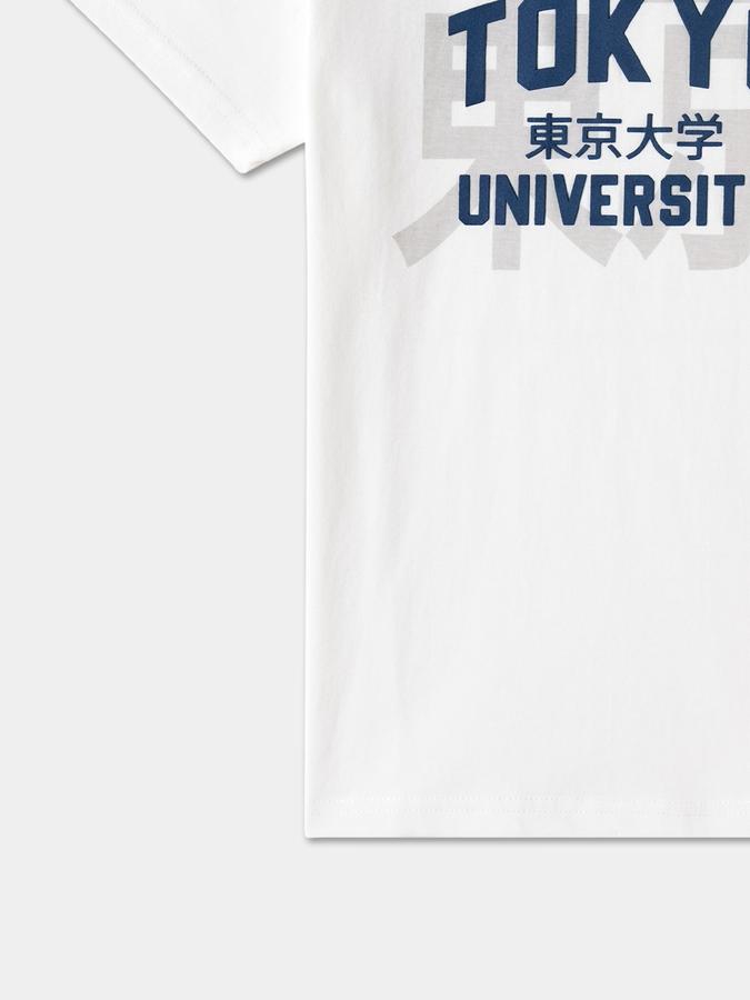 Boys Cotton Regular Fit Crew Neck Graphic T-shirt