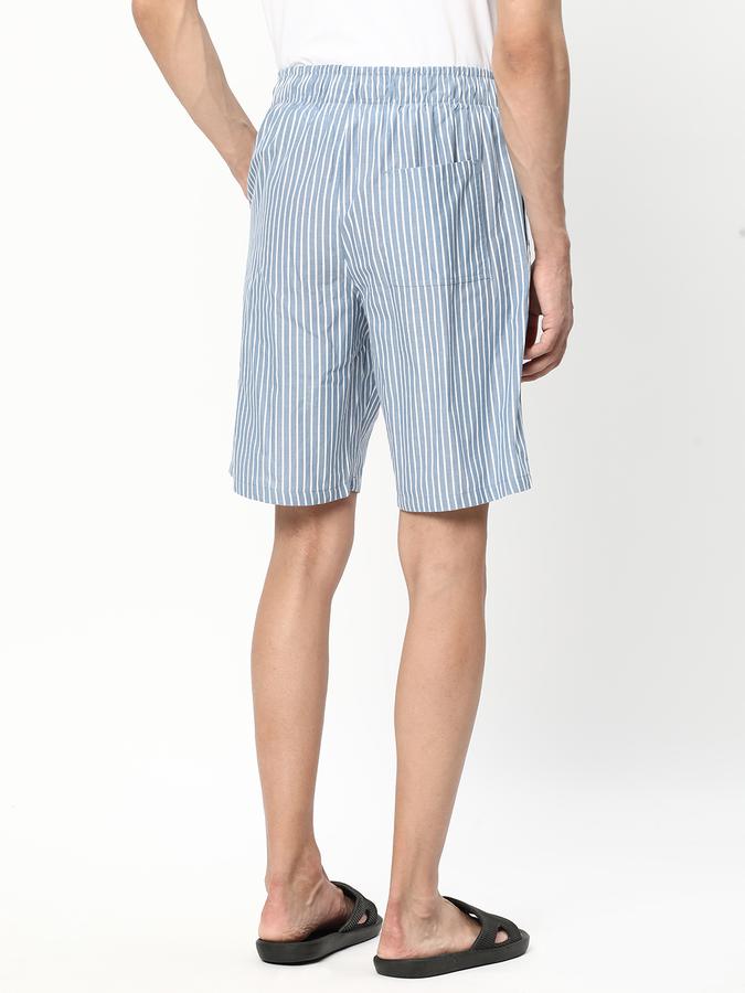 R&B Men Blue Shorts image number 2