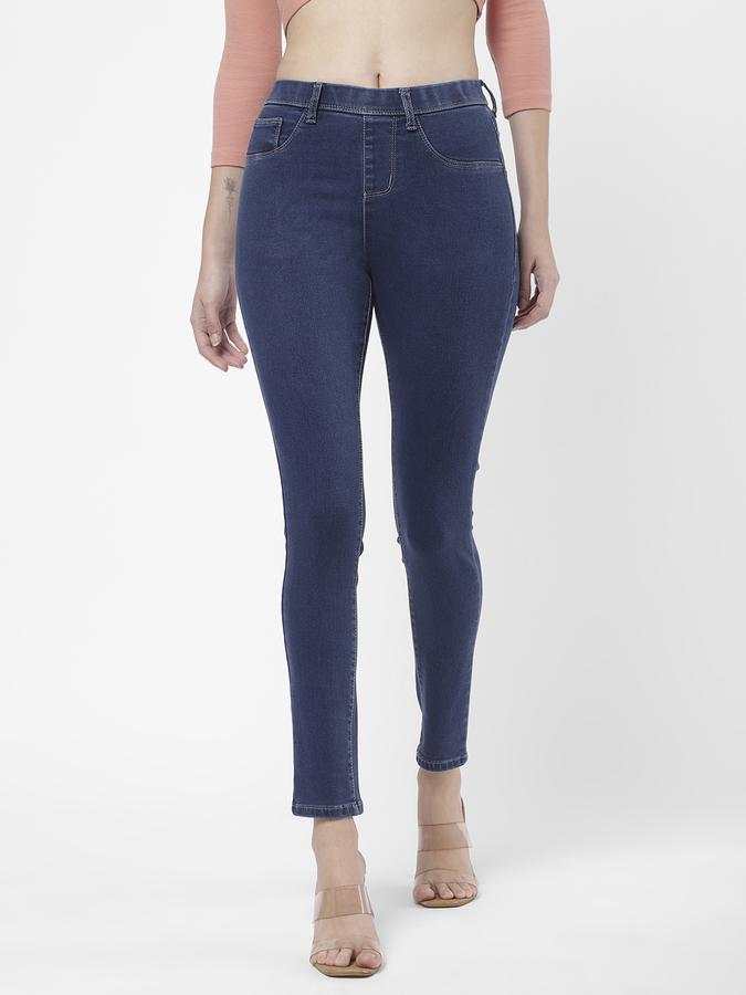 R&B Women Blue Jeggings image number 0