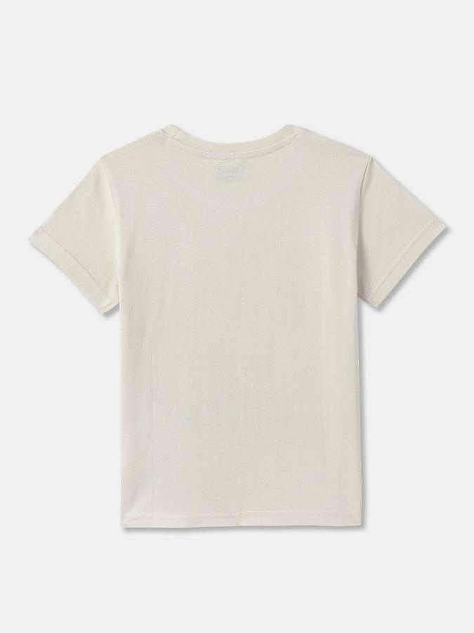 Boys Graphic Print Pure Cotton Regular T Shirt image number 1