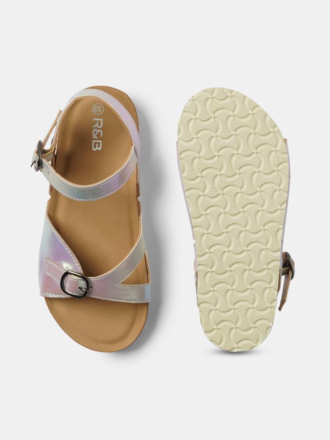 R&B Girls Lilac Sandals image number 3