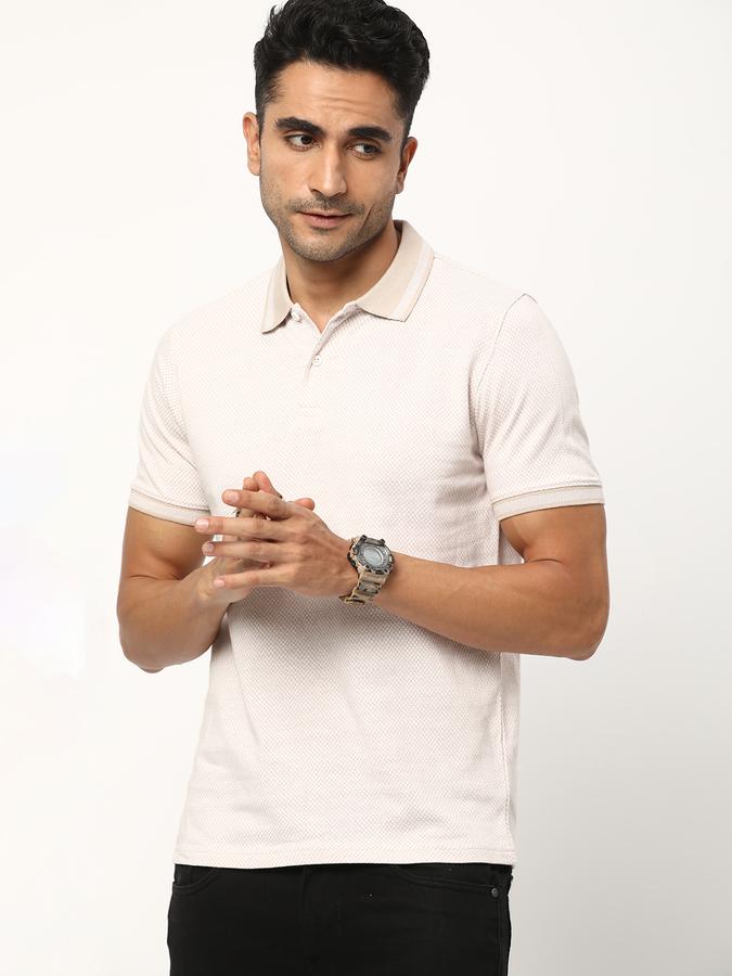 Men Regular Fit Polo T-Shirt image number 0
