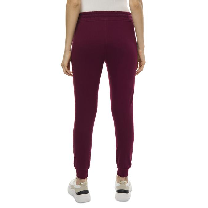 R&B Full Length Burgundy Joggers image number 3