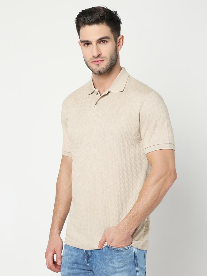 Men Regular Fit Round-Neck T-Shirt image number 1
