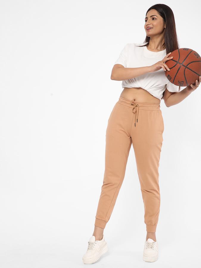 R&B Women Khaki Pants & Trousers image number 1