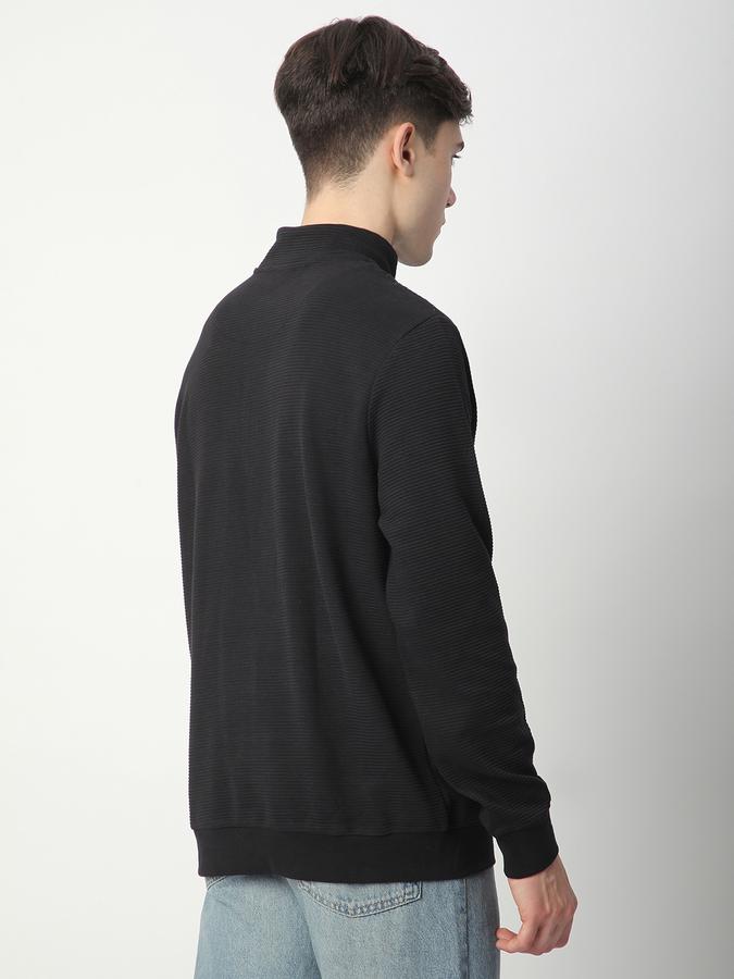 Full Sleeve Solid Men Sweatshirt image number 2