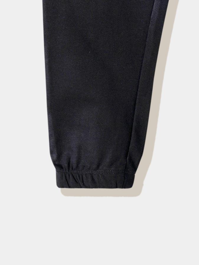 Girls Cotton Regular Fit Elastic Waist Printed Pants