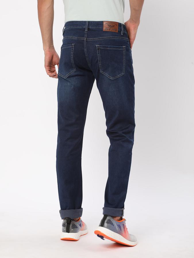 R&B Men's Fashion Slim Fit Jeans image number 2