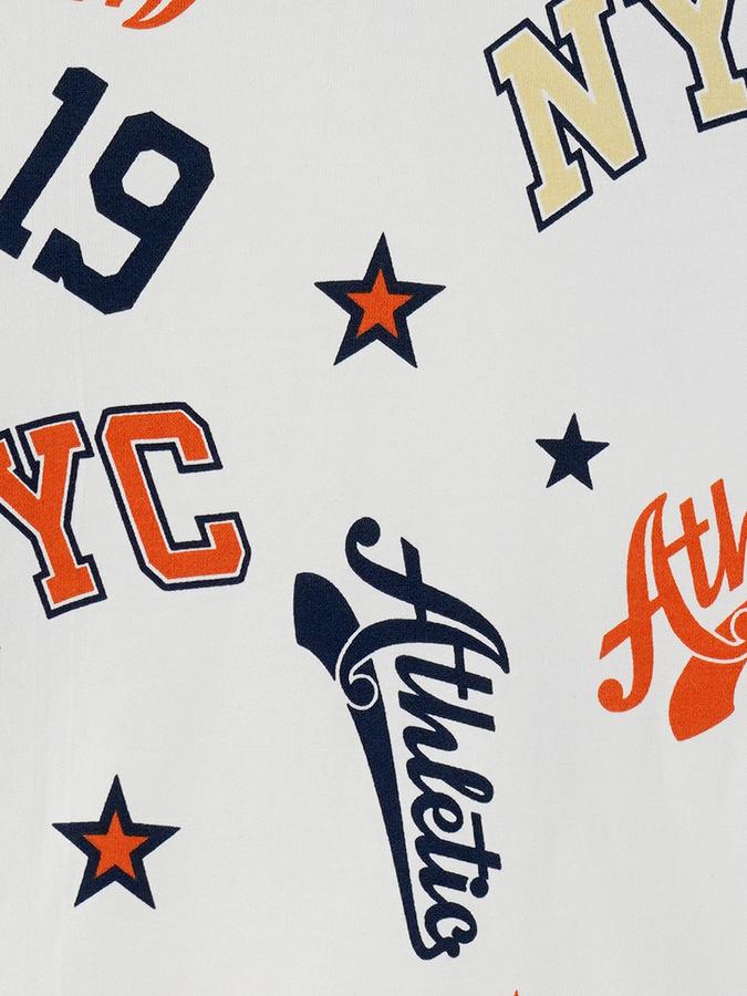 Boys Cotton Regular Fit Crew Neck Graphic Sweatshirt