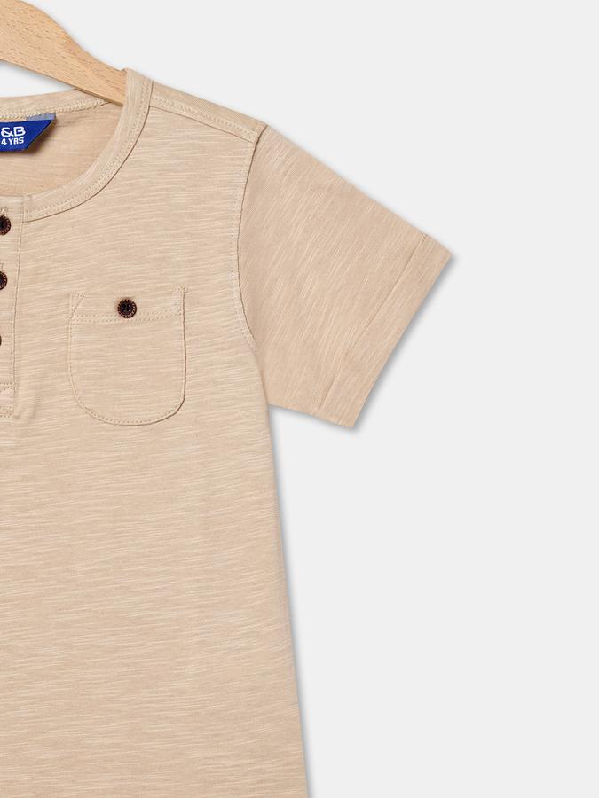 R&B Boys Beige T-Shirts image number 2
