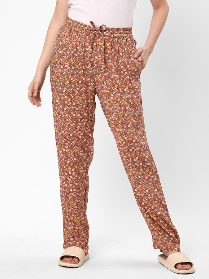 R&B Women Maroon Sleep Bottoms