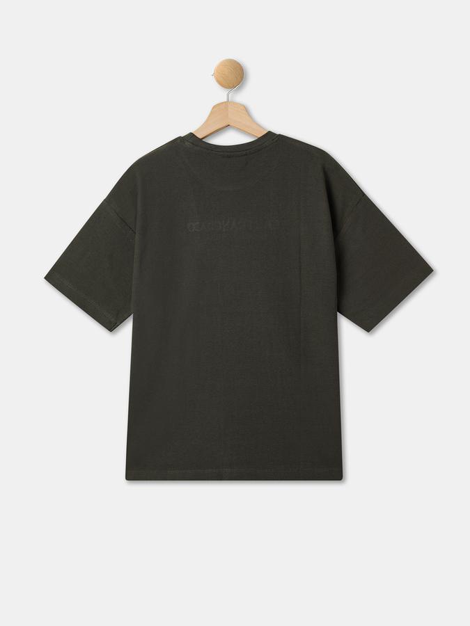 Boys Relaxed Fit Round-Neck T-Shirt image number 1