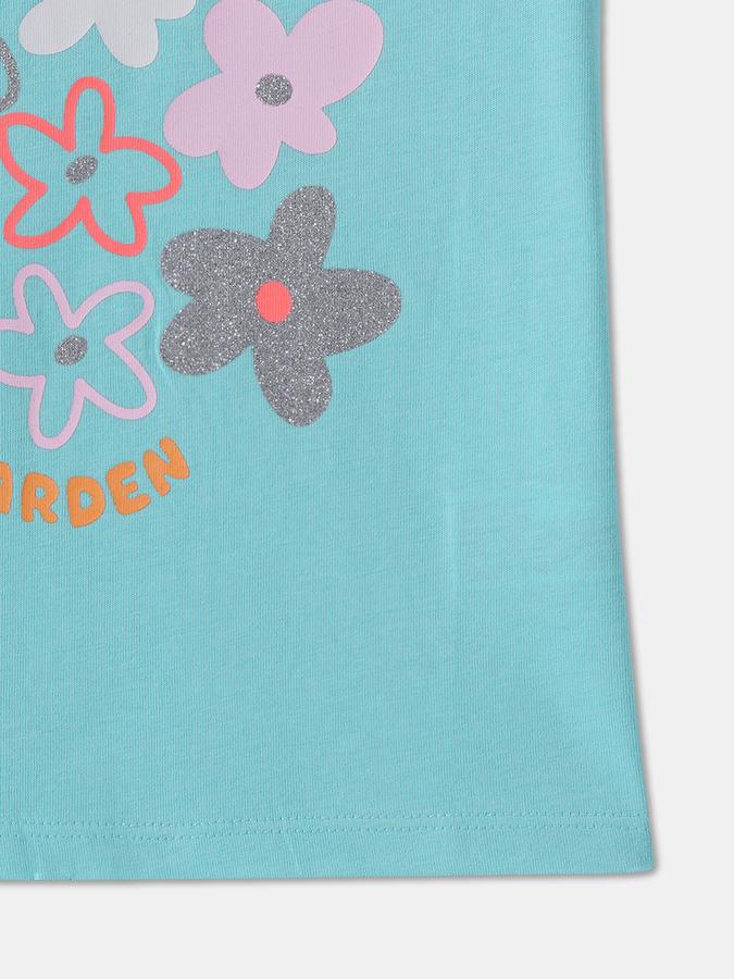 Girls Regular Fit Short Sleeve Crew Neck T-Shirt