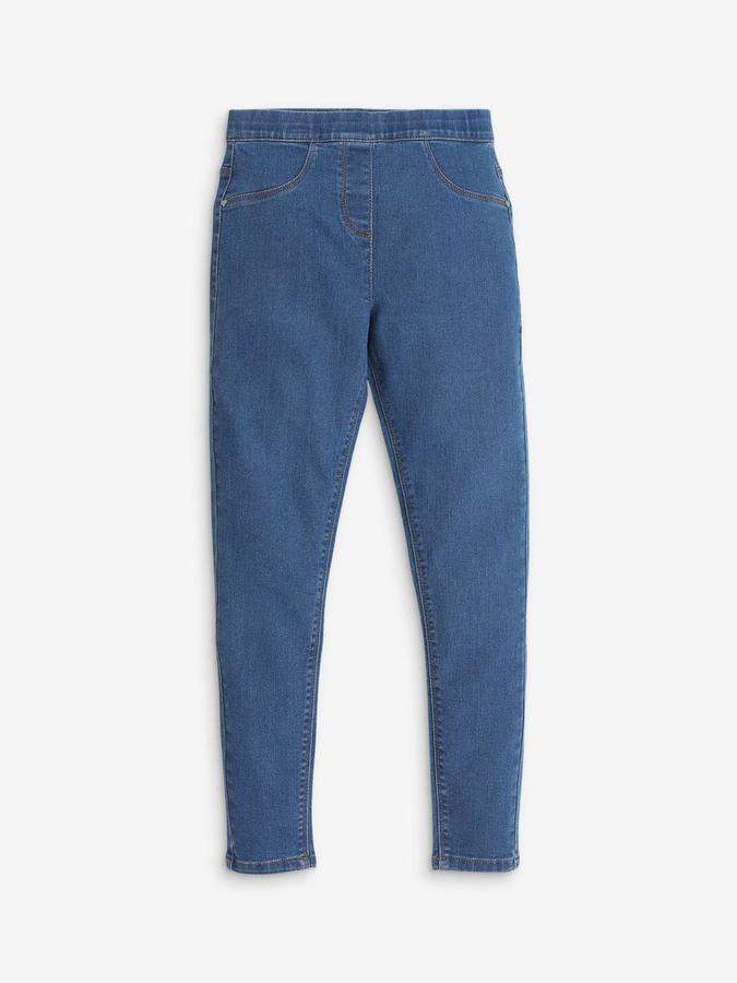 R&B Girls Blue Regular Fit Mid-Rise Jeans