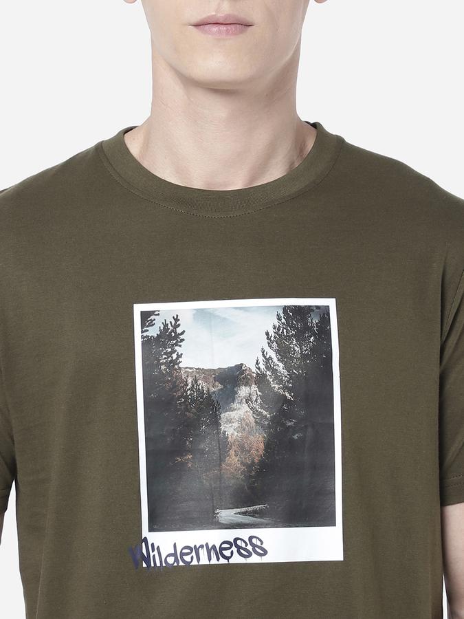 R&B Men Olive T-Shirts data-index=