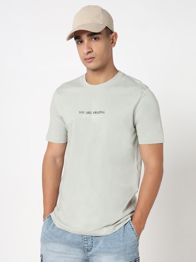 MENS Short Sleeves CREW NECK GRAPHIC TEES