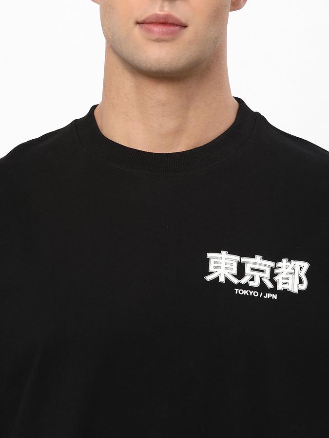 Men Typographic Print Hoodie image number 3