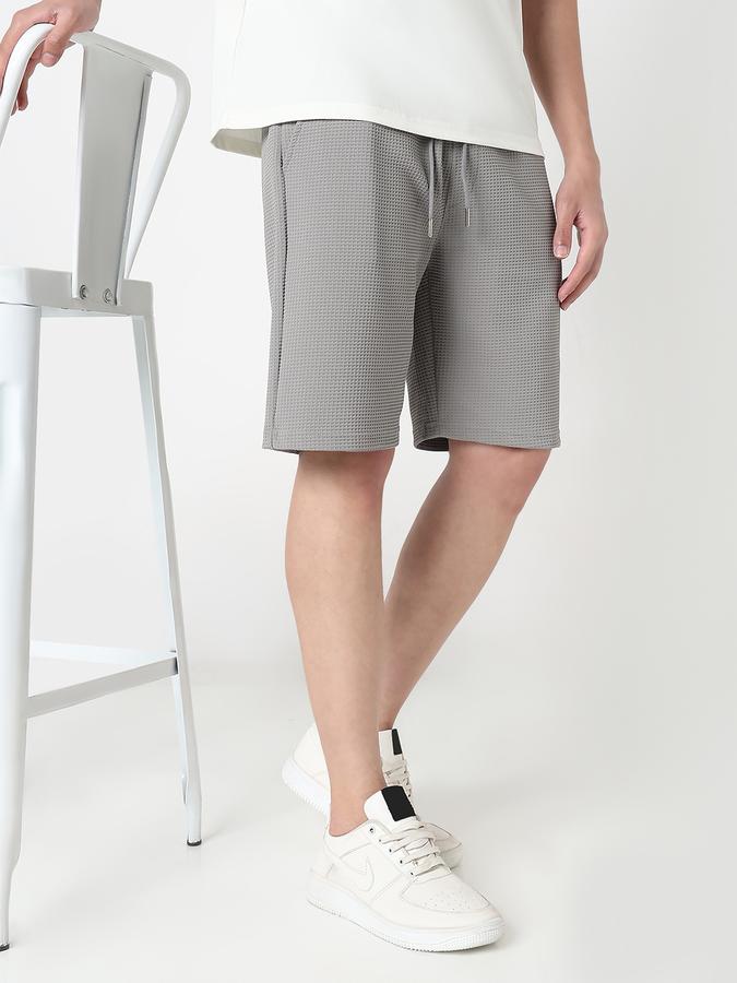 Solid Men Casual Shorts 