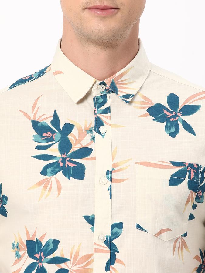 R&B Men's Printed Half Sleeve Shirt image number 3