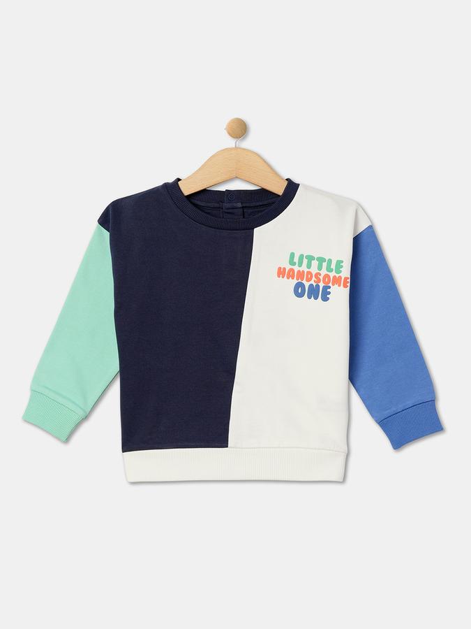 R&B Boy's Colour-Block Sweatshirt image number 0