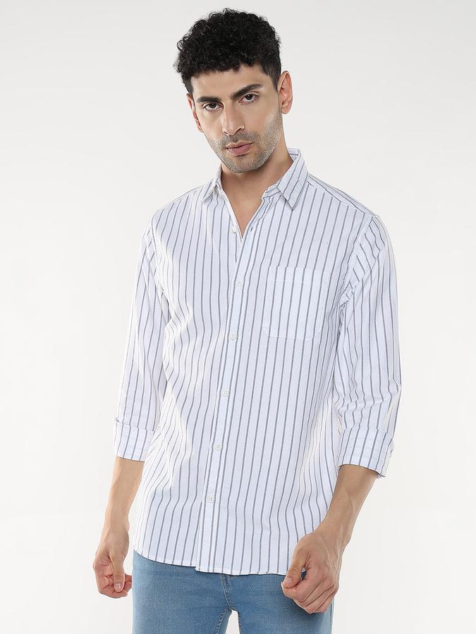 Men Striped Casual Shirt image number 0