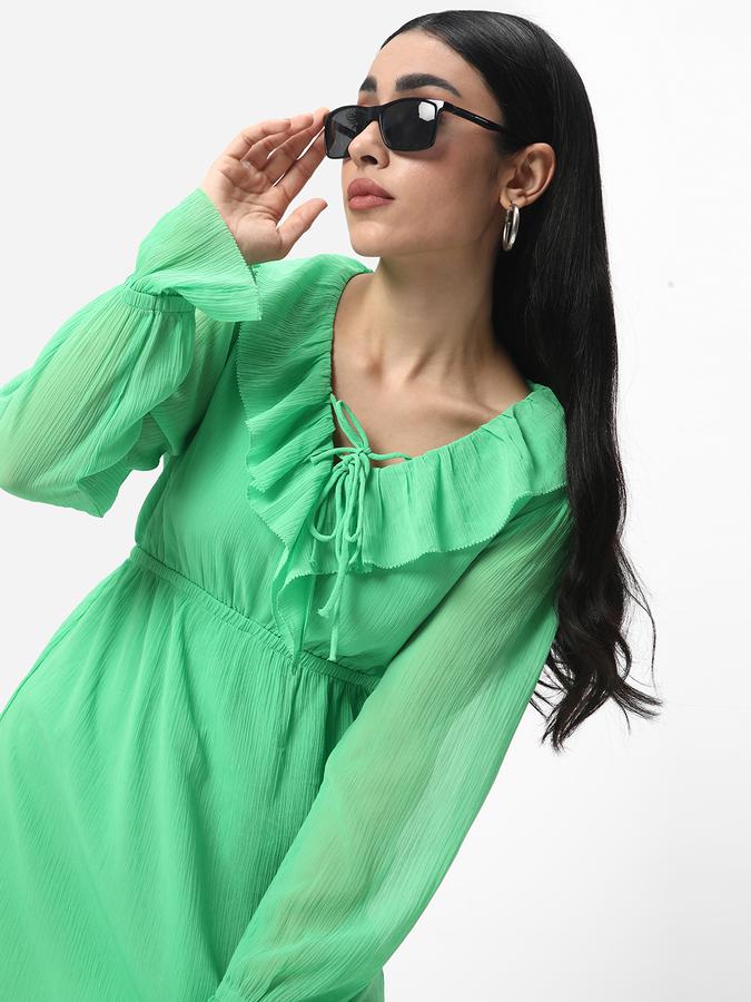 R&B Women's Ruffled Short Dress