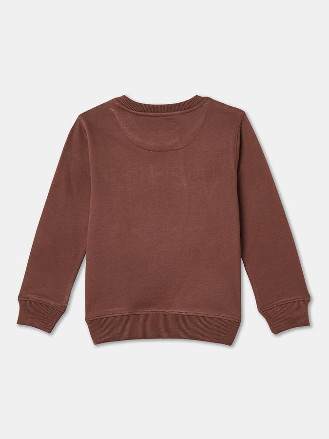 Boys Relaxed Fit Full Sleeve Crew Neck SweaT-Shirt