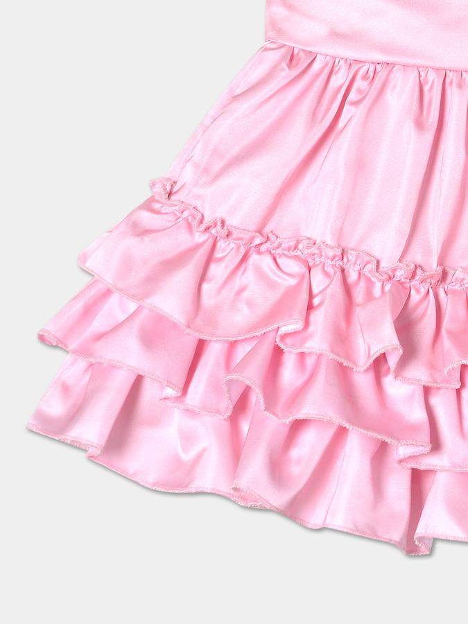 R&B Girls Pink Dress image number 3