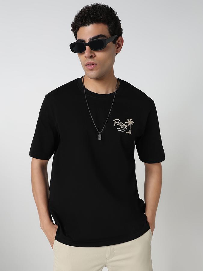 Printed Men Round Neck T-Shirt 