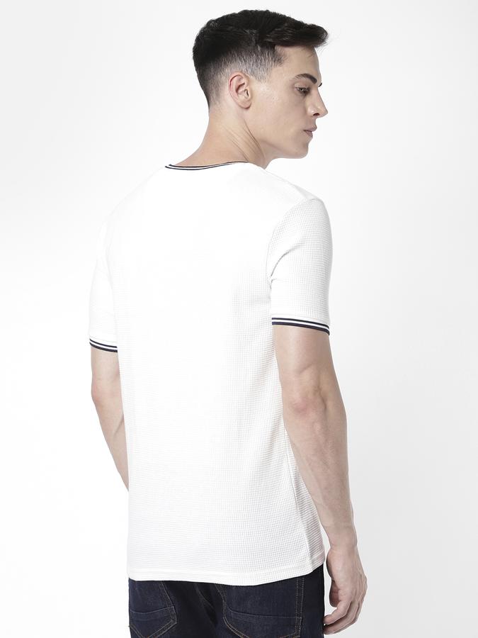 R&B Men White T-Shirts image number 2