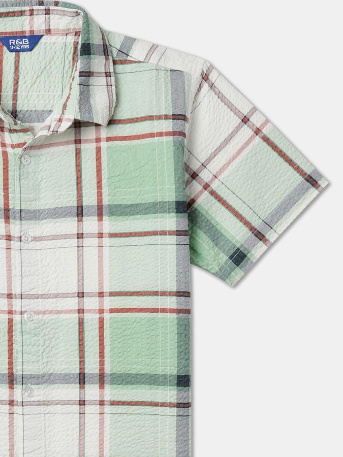 R&B Boys Checks Shirt image number 2
