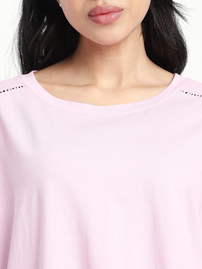 Women Cotton Floral Relaxed Fit Lounge Co-Ord Set