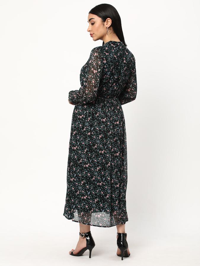 Women Printed A-line Dress image number 2