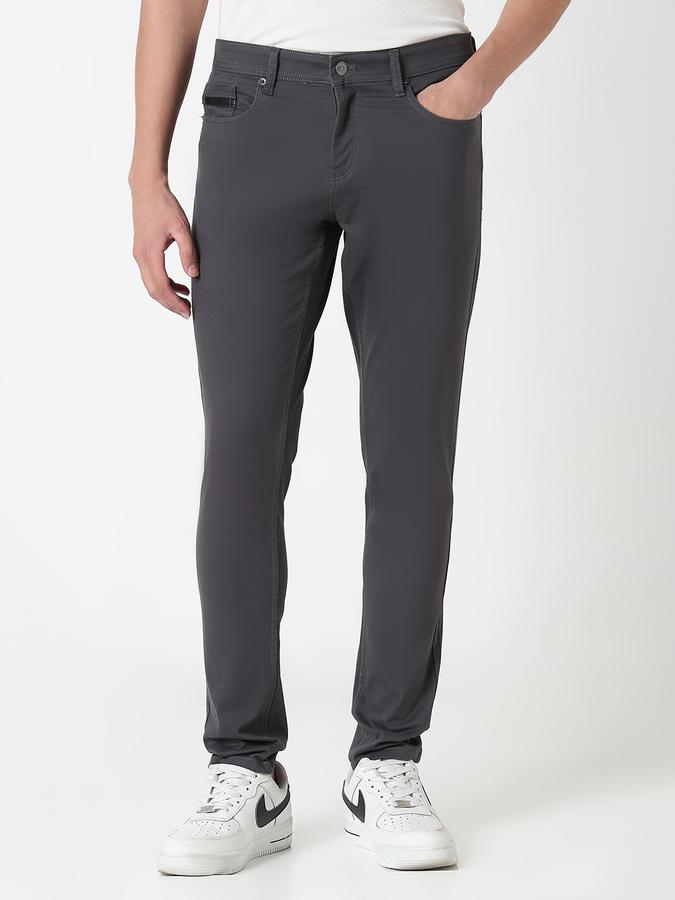 Skinny Fit Men Trousers image number 1