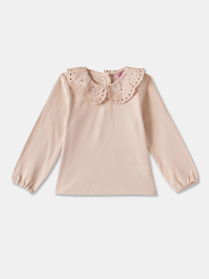 Girls Corduroy Regular Fit Adjustable Straps Straight Hem Dungaree