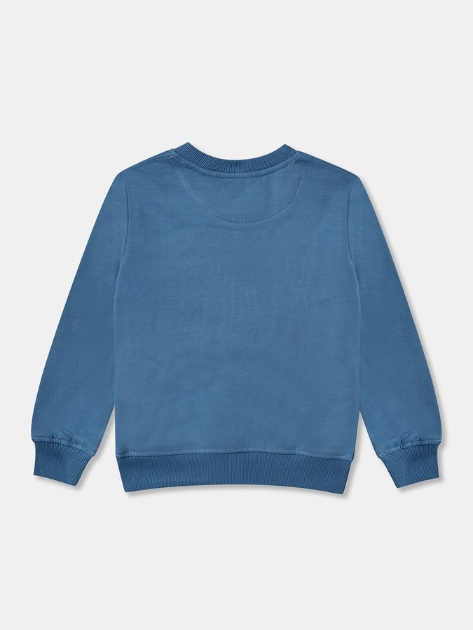 Boys Relaxed Fit Full Sleeve Crew Neck SweaT-Shirt