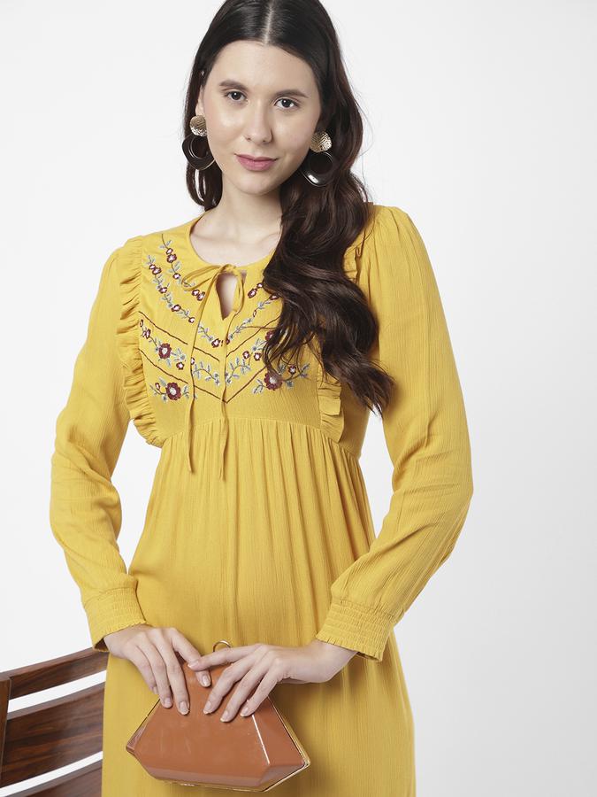 R&B Women Yellow Dress