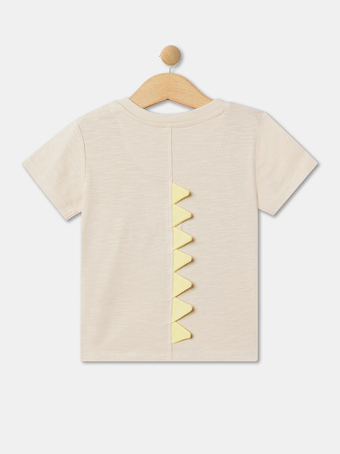 Boys Relaxed Fit Round-Neck T-Shirt image number 1